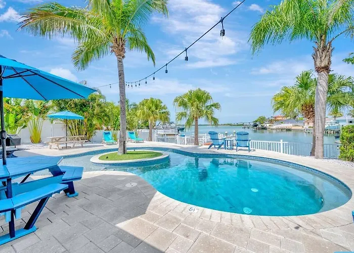 Island Paradise 3 Bed Waterfront/heated Pool Ferienhaus Clearwater Beach