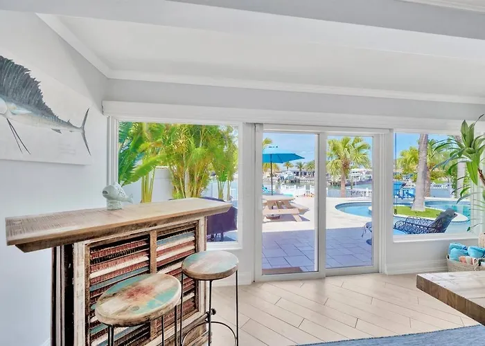 Ferienhaus Island Paradise 3 Bed Waterfront/heated Pool *